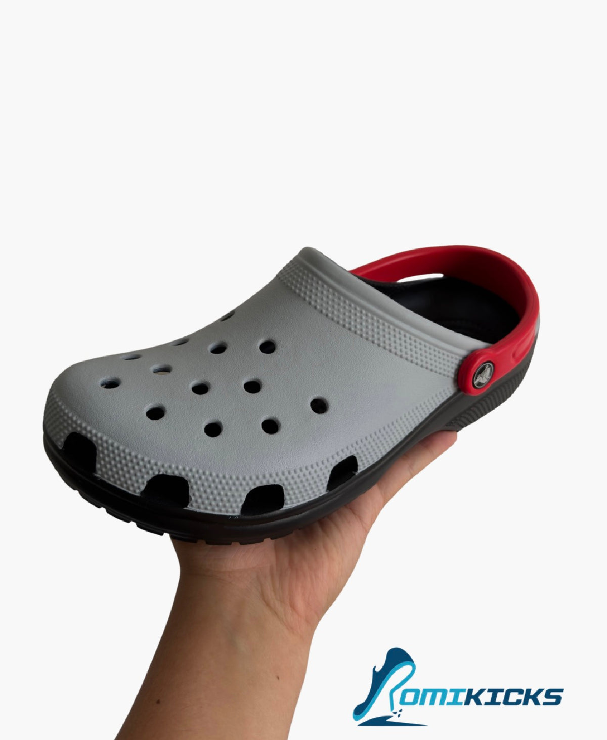 Classic Clog Sport Infantil Gris