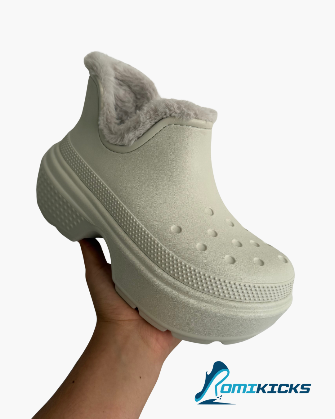 Stomp Lined Boot Beige