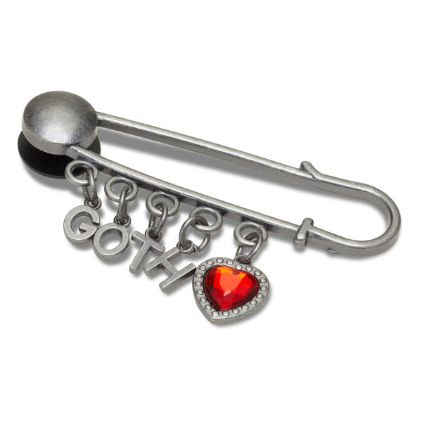 Jibbitz™ Safety Pin GOTH