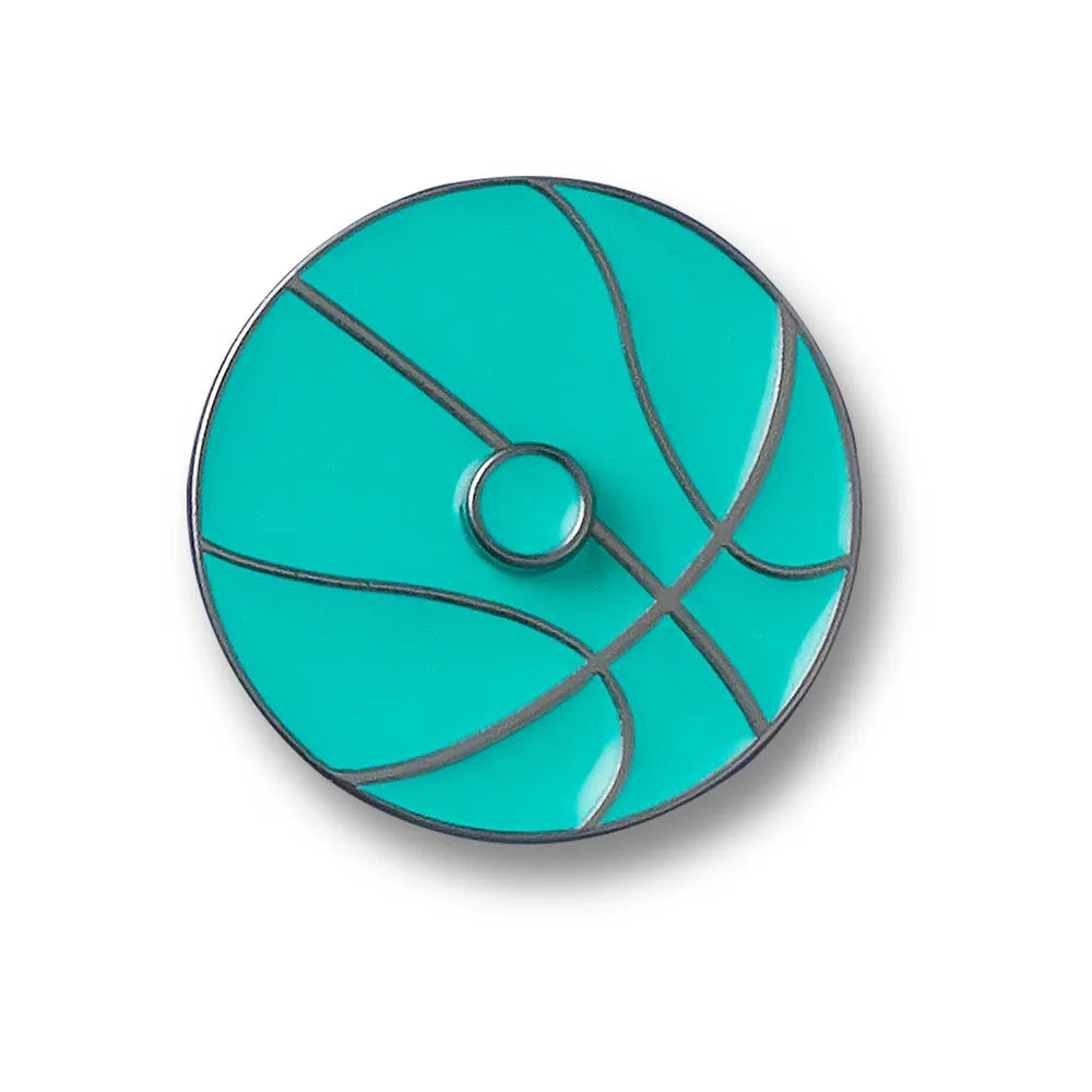 Jibbitz™ Basketball Spinner Metálico