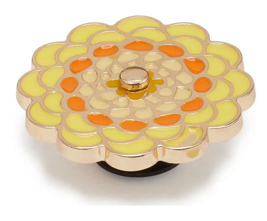 Jibbitz™ Flor Spinner Metálico
