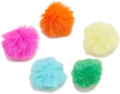 5 Pack Neon Puff Ball