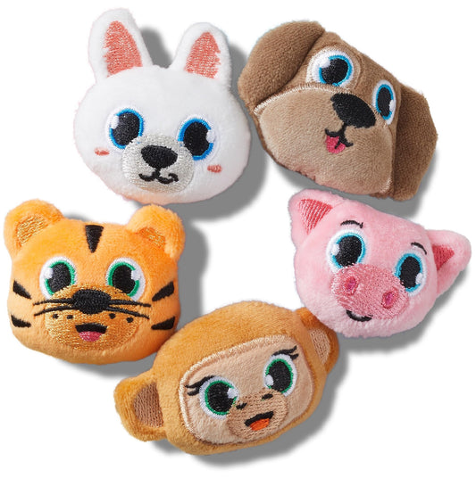 5 Pack Fuzzy Animal