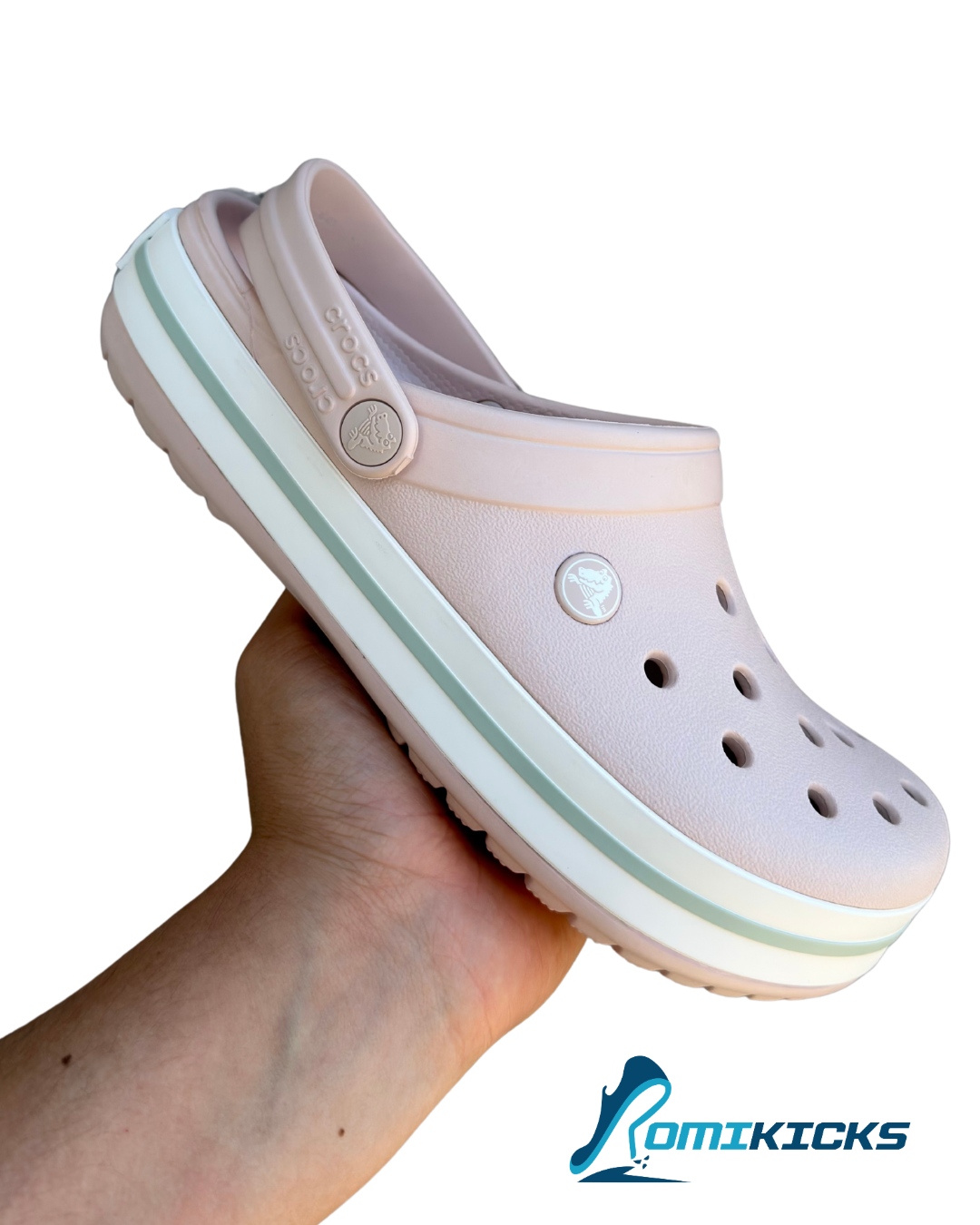 Crocband Clog Nude