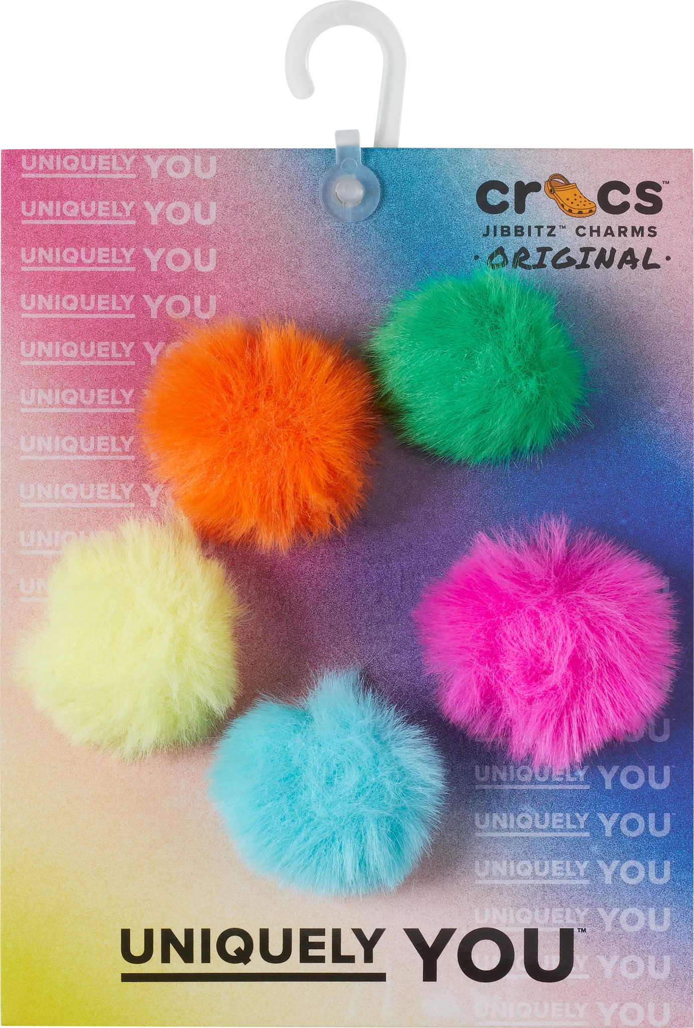 5 Pack Neon Puff Ball