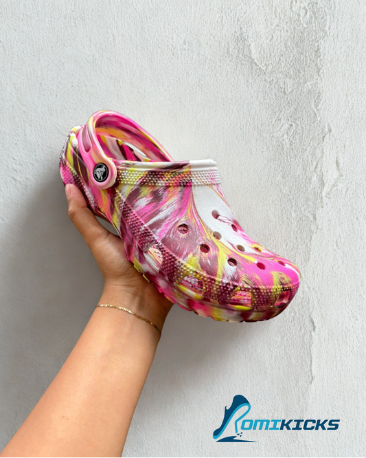 Classic Clog Marbled Multi