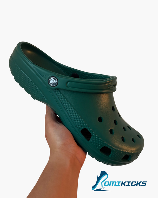 Classic Clog Navy Green