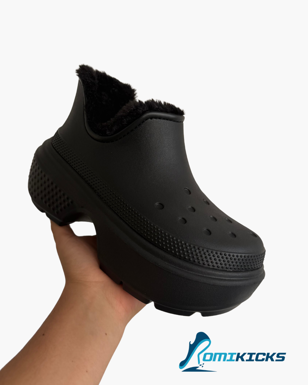 Stomp Lined Boot Black