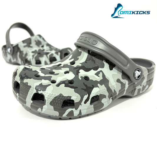 Classic Camo Clog Grey